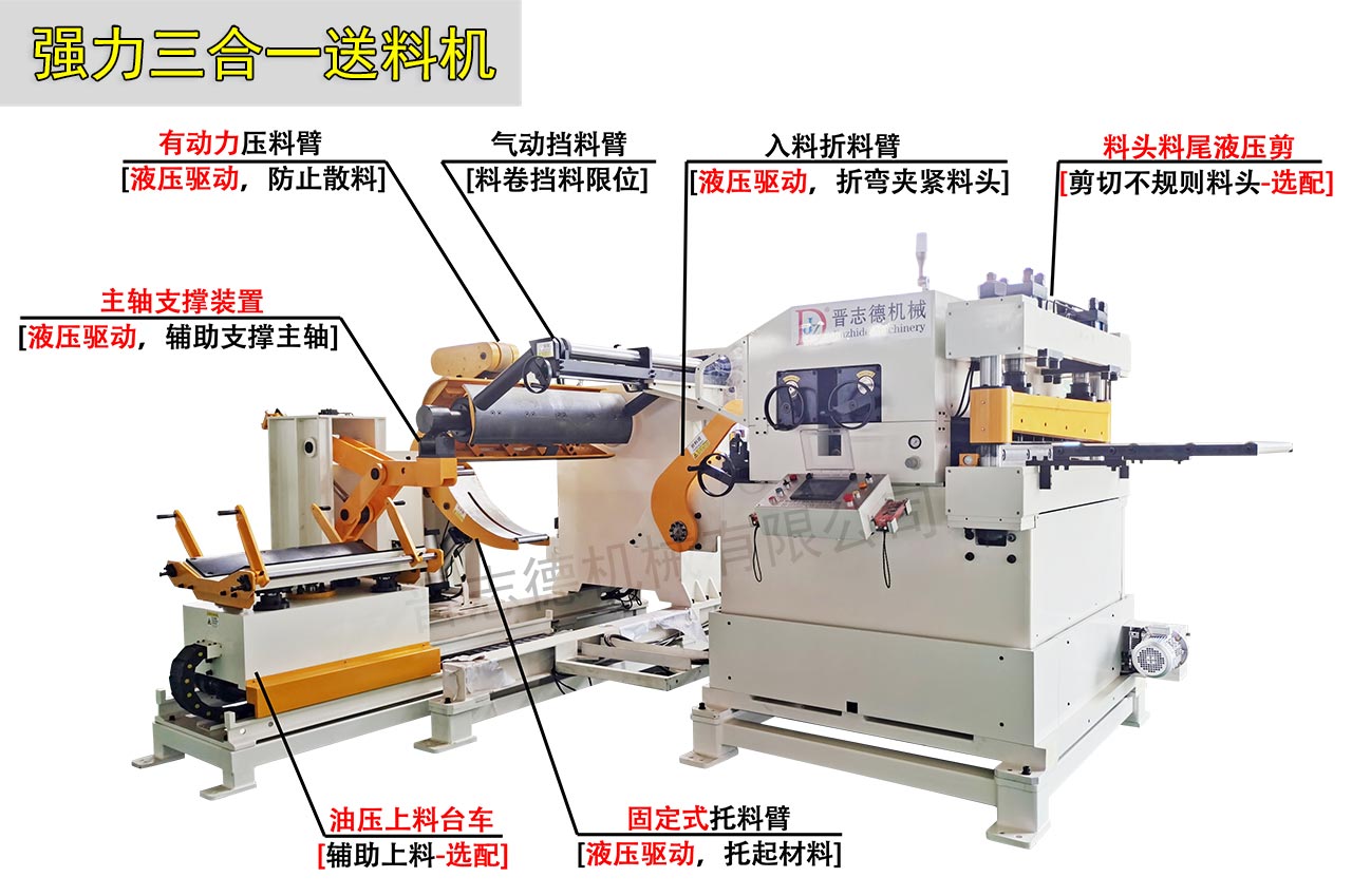 强力三合一送料机结构